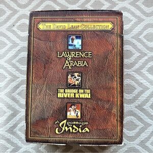 David Lean DVD Set Bridge Over River Kwai/Lawrence of Arabia/Passage to India